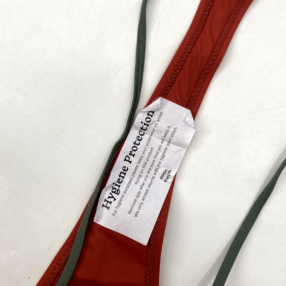 so so good swim string bikini bottoms tangerine - Picture 9 of 10